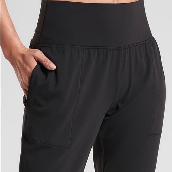NWT Athleta Salutation Jogger. Medium Black - Picture 2 of 7